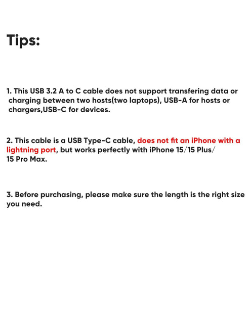 CableCreation [2-Pack Short USB to USB C Cable 1.6FT, USB C Data Transfer Cable 3.2 Gen2 10Gbps USB A to C Data Cable, Android Auto USB C Cable 3A for USB C External SSD Laptop etc
