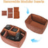 MOSISO Camera Bag Insert Soft Padded Protection Handbag for SLR DSLR Mirrorless Cameras Compatible with Canon/Nikon/Sony