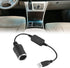 12V Car Cigarette Lighter Socket, Splitter Power Adapter USB Port for Cellphone, GPS, Dash Cam