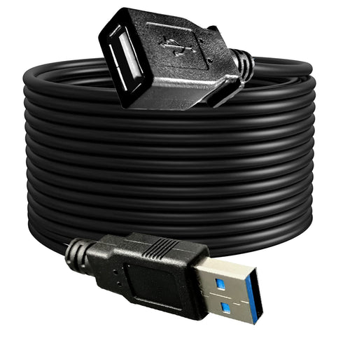 Long USB 2.0 Extension Cable 40FT, USB Male to Female Long Cable Extension Cord for USB Flash Drive/Hard Drive