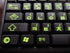 Korean Keyboard Stickers with Bold Bright Inlays - Large Symbols for All Laptop and Desktop Keyboards