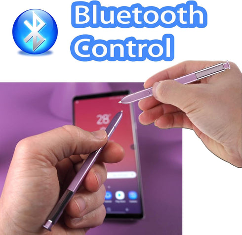 2 Pack Galaxy Note 9 Stylus Pen with Bluetooth for Samsung Galaxy Note9 N960 Touch Screen S Pen (Lavender Purple)