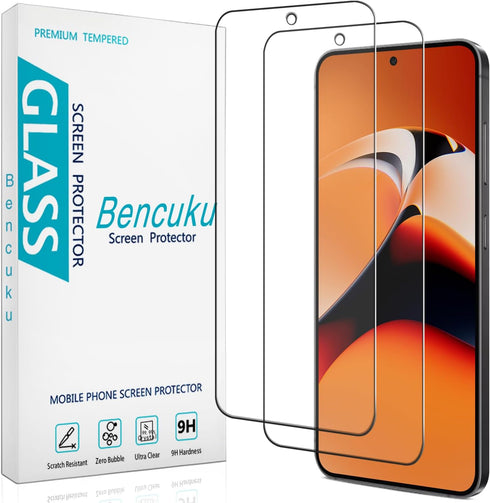 (2 Pack) Screen Protector Designed for Samsung Galaxy S24 FE Tempered Glass,