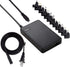Universal Laptop Charger 90W Slim AC Adapter - Power Supply Cord with Dual USB Ports for Most Notebooks