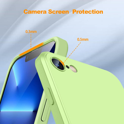 Samsung Galaxy S20 FE 5G Case, Liquid Silicone Gel Rubber Phone Case, Non-Yellowing Bumper Cover, Multi-Color (Green)