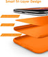 DTTO iPhone XR Case, Orange Ultra Slim Soft Premium Liquid Silicone with Military Grade Drop Protection