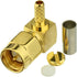 Eightwood 10pcs SMA Male Crimp Right Angle RF Connector for Coax Cable RG316 RG174 LMR100
