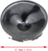 E-outstanding Piezo Loudspeaker, 2PCS Ultrasonic Speakers Piezoelectric Tweeter Horn KS-3840A