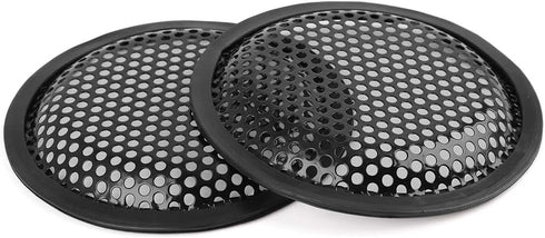 X AUTOHAUX 5" Car Speaker Cover Mesh Protector, 2pcs Woofer Subwoofer Grill, 5 Inches