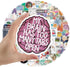 100Pcs Natural Sciences Stickers Pack, Physics, Chemistry, Biology Experiment Vinyl Stickers for Student Science