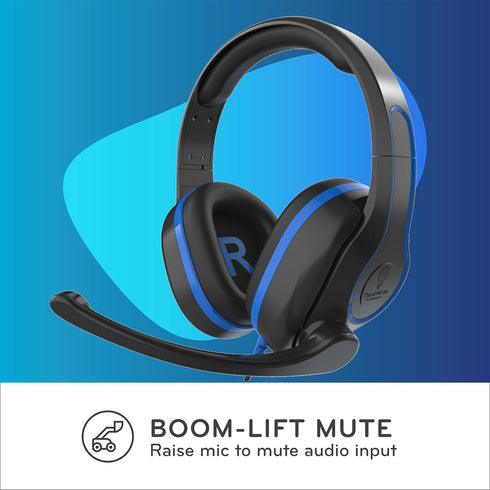 ThinkWrite Technologies TWT Audio REVO Headset, Premium Wired Over-Ear Headset, Noise Reducing with Mic Boom (3.5MM)