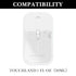 Linkidea 1 OZ Silicone Sanitizer Storage Case, Portable Travel Accessories, Exact Size of Container Compatible with FL