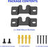 Satellite Speaker Mount, Compatible with Vizio, Sony, Klipsch, Panasonic, Samsung, Fits Up to 9lbs