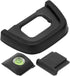 D7200 D750 D5100 D600 D300s D300 D90 D80 Set, Camera Eyecup Cold Shoe Cover Wear Viewfinder Eyecup, Extend Service