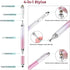 Penyeah Stylus Pens for Touch Screens (4 in 1),Universal Touch Screen Pen Phone/Tablet Stylus for iPhone/iPad/Pro/Mini/Android/Samsung/Fire and All Capacitive Touch Screens-Dream Pink