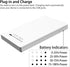 Dual USB Output Super Slim Power Bank, 3000mAh Portable Charger Mini External Phone Battery Pack