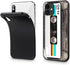 for Samsung Galaxy A15 5G Case, Soft TPU Phone Case Music Classic Cassette Tape Retro 80’s Type Case for Girls Women Men Kids, Slim Shockproof Protective Cover White