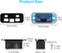 76W 18W 20W PD3.0 12V/24V Linkstyle RV USB Outlet, Dual USB-A & Dual Ports, Power Outlet Panel with Voltmeter for Car
