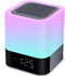 Night Lights Bluetooth Speaker, Alarm Clock Wireless Speaker, Touch Sensor Bedside Lamp, MP3 Music Player