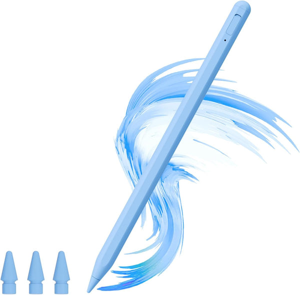 Uogic Stylus Pen for iPad, Active Pencil with 14Mins Fast Charging, Palm Rejection & Bluetooth, Compatible with