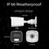 honic Clear Night Vision 5MP TVI AHD - 4MP HD CVI Wide Angle Bullet IR Analog CCTV Camera