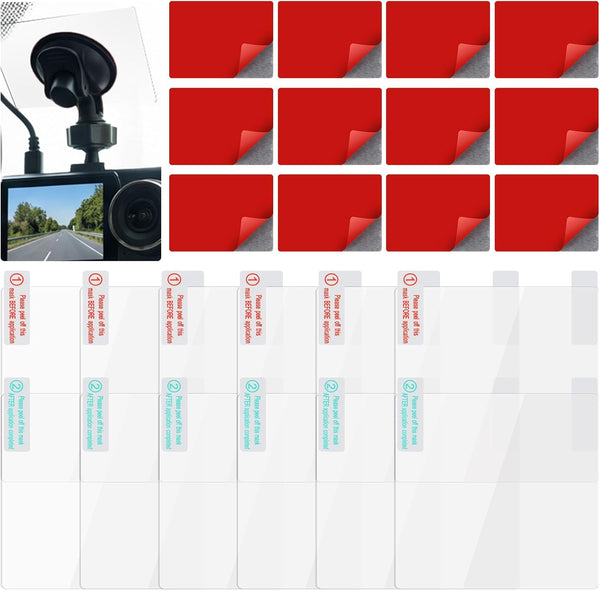 XLIUAX 24 Pack Dash Cam Adhesive Pads, Double Sided Dash Cam Klebepads for