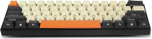 Happy Balls 60% Keycaps, Side Printed PBT Keycap Set for US-ANSI Layout 61 68 60% MX Switches Mechanical Keyboard