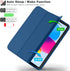 ToaPoia (A16) 11 Inch 2025/iPad 10th 10.9 Inch 2022, Case for iPad Generation Slim Trifold Stand Protective Cover