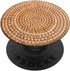 Cute Vintage Rattan Style Wicker Basket PopSockets Standard PopGrip