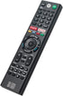 Voice Remote Control Replacement for Sony Smart TV XBR-49X700D, XBR-55X700D, XBR-65X750D, XBR65X850E, XBR75X850E,