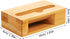 NUOBESTY Universal Phone Sound Amplifier - Wooden Bamboo Mobile Phone Holder with Loudspeaker Dock