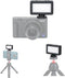 KIWIFOTOS Mini LED Video Light for Sony ZV-1F ZV1F ZV-1 II ZV1 ZV-E10