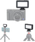 KIWIFOTOS Mini LED Video Light for Sony ZV-1F ZV1F ZV-1 II ZV1 ZV-E10