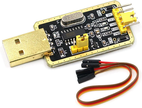 Montesy CH340G RS232 USB to TTLs Module for to Serials Port Converters with Firmware Cable
