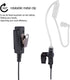Compatible with Baofeng UV-5R BF-F8HP UV-82 Radios Earpiece, Kenwood 2 Pin Two Way Radio Headset Walkie Surveillance