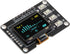 AITRIP 5PCS 0.96 Inch 12864 4 SSD1315 OLED Display Screen Screen Module with Matrix Key Interfaces Keyboard IIC