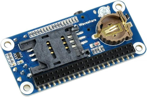 Raspberry Pi GSM/GPRS/GNSS Bluetooth HAT Module, SMS GPS UART Based on SIM868 for Raspberry Pi 4B/3B/3B+/2B/Zero/Zero W