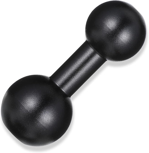 Exircy Aluminum 20mm Ball to 17mm Ball Adapter Extension Connector, Black Balls Mount