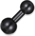 Exircy Aluminum 20mm Ball to 17mm Ball Adapter Extension Connector, Black Balls Mount