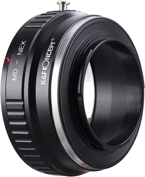 a6500 a6600 a6300 a6000 a7 K&F Concept Lens Mount Adapter Compatible with Minolta MD MC Lens to NEX E-Mount Camera,fits
