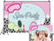DORCEV 7x5ft Spa Party Decorations for Girls Spa Party Backdrop Sweet Pink Party