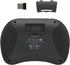 Rii Mini Wireless Keyboard with Touchpad, Backlit Portable for Laptop/PC/Tablets