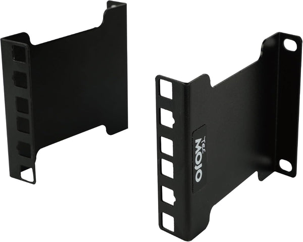 Server Rack Depth Extender - 2U, 4inch / 10 cm, TAA Compliant Rack Mount Adapter Kit, Network Rack Extender