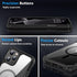 Amizee iPhone 11 Pro Magnetic Case with Screen & Camera Protectors, Clear Back, Shockproof, MagSafe Compatible (Black)