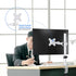 suptek 1 13" 32" 15.75 inch 75x75mm 100x100mm,White (MD9421W) Single Monitor Arm Desk Mount Fully Adjustable Monitor
