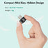 HOTLIFE Undetectable Mouse Jiggler, USB Mouse Mover Device Keeps PC Awake, Driver-Free Auto Shaker with 3 Mode Switch