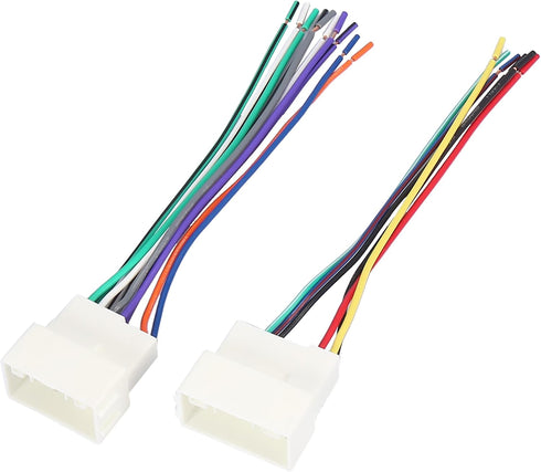 X AUTOHAUX 70-7304 Car Stereo CD Player Wiring Harness Set Wire Radio