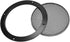 uxcell Speaker Grill Cover 6.5 Inch 184mm Mesh Decorative Circle Subwoofer Guard Protector Black (2pcs)