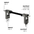 Rolling Square inCharge 6 - Keychain USB C Charger Cable, Lightning Cable and Micro-USB for Smartphone, Universal Cable Charger 6 in 1, USB Plug, 15W, White