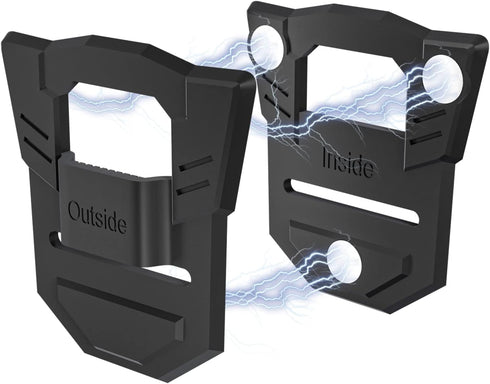 RUKUHOT Body Camera Mount, Universal Mounts & Clamps for All Models Police Body Cam, Strong Magnet Holder